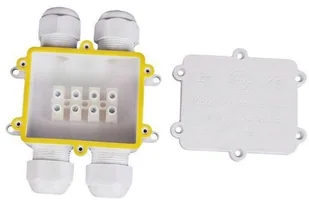 Geberit v-tac Puszka Mufa Hermetyczna Biała 4x 4Pin 0.5-4mm2 Średnica kabla 8-12mm IP68 V-TAC VT-871 - Kostki, złączki, wtyczki - miniaturka - grafika 2