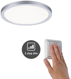 Paulmann Areo panel 3stepdim 840 chrom 17,5cm - Oprawy, klosze i abażury - miniaturka - grafika 5