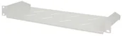 Akcesoria do szaf serwerowych - StalFlex Półka do szafy 19" z otworami 170 mm 1U szara - miniaturka - grafika 1