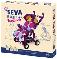 Klocki - Seva zestaw Wózek rodzinny z tworzywa sztucznego 293 elementy - miniaturka - grafika 1