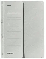 Koszulki na dokumenty - Falken oesenhefter z kartonu z recyklingu, szary 80000508 - miniaturka - grafika 1