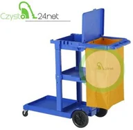 Wózki serwisowe - Zestaw serwisowy do sprzątania z tworzywa 01 ZSP01 - miniaturka - grafika 1