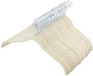 Wieszaki i stojaki - AmazonBasics wieszak na ubrania dziecięce, pokryty aksamitem, czarny, 50 szt. AQ-W0003 - miniaturka - grafika 1