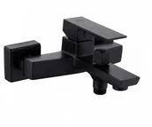 Baterie wannowe i prysznicowe - Invena Bateria natryskowa Paros czarna BN-09-004-A - miniaturka - grafika 1