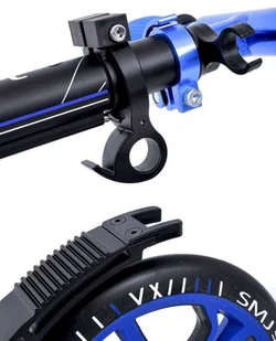 SMJ sport Hulajnoga sport NL-900 250/215 duże koła NIEBIESKA - Hulajnogi - miniaturka - grafika 7