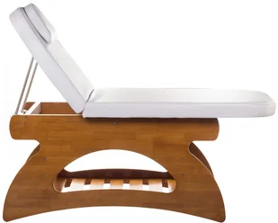 Beauty System Łóżko kosmetyczne BD-8241 Orzech BD-8241/ORZECH - Stoły i łóżka do masażu - miniaturka - grafika 2