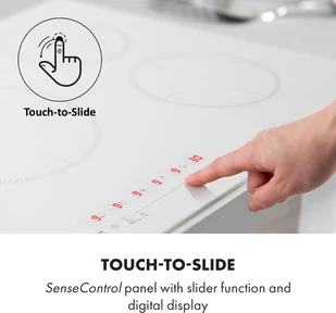 Płyta elektryczna do zabudowy Klarstein CP4-Delicatessa-90HW - Płyty elektryczne do zabudowy - miniaturka - grafika 7