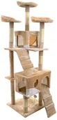 Drapaki dla kotów - ZARIA Drapak dla kota ZARIA XXL, beżowy, 170 cm - miniaturka - grafika 1