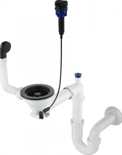 Deante Syfon zlewozmywakowy czarny Space Saver - Syfony - miniaturka - grafika 2