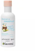 Kosmetyki do kąpieli - Nacomi Shower Gel żel pod prysznic Banan i Kokos 300ml 109786-uniw - miniaturka - grafika 1