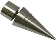 Karnisze - Gardinia 10011164 główka/zakończenie końcówka do karniszy, seria Chicago, średnica 20 MM, stal nierdzewna 10011164 - miniaturka - grafika 1