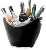Pozostałe akcesoria barmańskie - Vin Bouquet VIN Bouquet FIE 007  czarna pojemnik na lód na 6 butelek FIE 007 - miniaturka - grafika 1