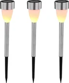 Lampy ogrodowe - Solar Globo Lampa solarna wbijana na zewnątrz ledowa Globo 33576-3 33576-3 - miniaturka - grafika 1