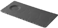 Tace i patery - Revol bazalt taca z podajnik Cup 9,75 "x 4,75"/250 X 120 MM DP934 - miniaturka - grafika 1