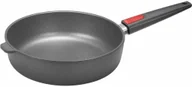Patelnie - WOLL WOLL Tytanowa patelnia indukcyjna na sauté  26 cm z wyjmowanym uchwytem Titanium New WOL L - miniaturka - grafika 1