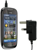 Ładowarki samochodowe - Kit GS27 rénovation optiques et carrosserie Premium ładowarka do Nokia C7 czarna dostawa z wtyczką UK. C7MC1 - miniaturka - grafika 1