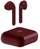 Słuchawki - Puro SLIM POD Bordowe - miniaturka - grafika 1