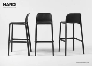 Nardi Stołek barowy Faro biały - Taborety i hokery - miniaturka - grafika 5