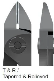 BAHCO ucinaki skośne Tapered and Relieved, serii RX Ultra, Ergo, rozmiar S 135,5mm, [RX 8148] RX 8148 - Kombinerki i obcęgi - miniaturka - grafika 7