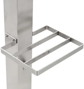 vidaXL Kran ogrodowy na słupku, stal nierdzewna, kwadratowy, 95 cm vidaXL - Inne akcesoria do nawadniania - miniaturka - grafika 5