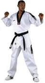 Pozostałe akcesoria do sportów walki - Kwon KWON Dres dobok TKD Grand Victory M wyszywanie bez paska, biały 1017180 - miniaturka - grafika 1