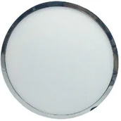 Lampy pozostałe - v-tac Panel LED V-TAC 12W LED Chrom Okrągły Natynkowy VT-1205CH 3000K 1000lm - miniaturka - grafika 1