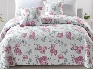 Euromat Dwustronna Narzuta TAVIRA F-2391 Calmia 220x240+2x40x40 12869 - Pościel - miniaturka - grafika 2