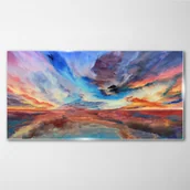 Obrazy i zdjęcia - PL Coloray Obraz na Szkle Nowoczesny chmury 100x50cm - miniaturka - grafika 1