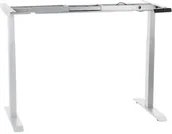Inne meble biurowe - Stema UT Dwusilnikowy stelaż metalowy biurka (stołu) z elektryczną regulacją wysokości, elektryczny, UT04-2T/W, kolor biały - noga 2-segmentowa UT04-2T/08/W - miniaturka - grafika 1