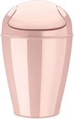 Kosze na śmieci - Koziol Kosz na śmieci Del M bladoróżowy 5775659 - miniaturka - grafika 1