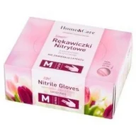 Inne artykuły do sprzątania - Rękawiczki Nitrylowe H&C M 50szt 247010_HOME-CARE - miniaturka - grafika 1