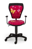 Krzesła obrotowe dla dzieci - Nowy Styl Krzesło obrotowe dziecięce GTP MOTYLE ministyle - miniaturka - grafika 1