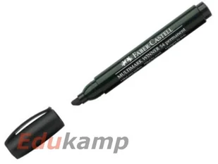 Faber-Castell Marker FABER-CASTELL 54 permanentny czarny końcówka ścięta AB900FBC - Cienkopisy Faber-Castell Marker FABER-CASTELL 54 permanentny czarny końcówka ścięta AB900FBC - Cienkopisy - miniaturka - grafika 1