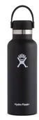 Shakery i bidony sportowe - Hydro Flask Hydro Flask bidon Standard Mouth 18oz 532ml) black - miniaturka - grafika 1