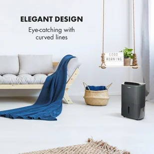 Osuszacz powietrza Klarstein DryFy 20 (DXJ2-DryFy-20-grey) - Domowe osuszacze powietrza - miniaturka - grafika 2