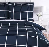 Pościel dla dzieci - AmazonBasics zestaw etui z mikrofibry, 135 x 200 cm DS5-NSP-002 - miniaturka - grafika 1