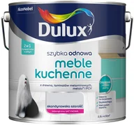 Farby olejne i specjalne - Dulux Szybka Odnowa Meble kuchenne skandynawska szarość 2,5 l - miniaturka - grafika 1