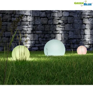 GreenBlue Solarna lampa kula 25x58 ogrodowa GB165 LOGEEZSGEEGB165 - Lampy ogrodowe - miniaturka - grafika 3