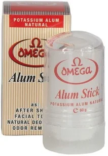 OMEGA OMEGA - Naturalny kamień ałunu na skaleczenia w sztyfcie (60 g) 893C-5459F_20171121162808 - Dezodoranty i antyperspiranty unisex OMEGA OMEGA - Naturalny kamień ałunu na skaleczenia w sztyfcie (60 g) 893C-5459F_20171121162808 - Dezodoranty i antyperspiranty unisex - miniaturka - grafika 3