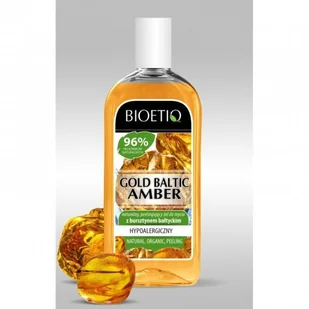 Bioetiq Żel peelingujący do twarzy Golden Baltic Amber 300 ml - Żele do mycia twarzy - miniaturka - grafika 2