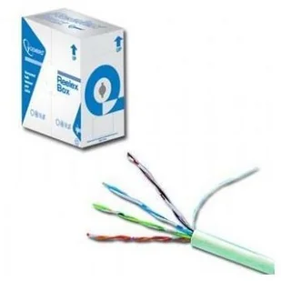 Gembird Kabel UTP KAT 5 drut AL- CU 305M szary (UPC-5004E-SOL) - Kable miedziane - miniaturka - grafika 7