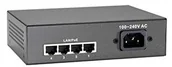 Switche - LevelOne Level One FEP-0511 5-Port Fast Ethernet PoE Switch 65 W 802 3 AT PoE Plus 4 PoE outputs FEP-0511 - miniaturka - grafika 1