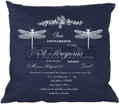 Poduszki dekoracyjne - French home PODUSZKA OZDOBNA FRENCH HOME - FRENCH BLUE - miniaturka - grafika 1