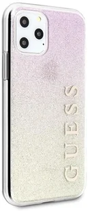 Guess Obudowa dla telefonów komórkowych Glitter Gradient pro iPhone 11 Pro GUHCN58PCUGLG Różowy - Etui i futerały do telefonów - miniaturka - grafika 8