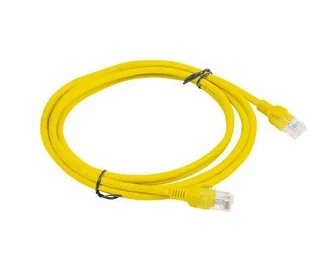 LANBERG LANBERG Patchcord kat.6 2.0M UTP żółty PCU6-10CC-0200-Y - Kable światłowodowe - miniaturka - grafika 4