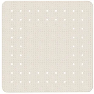 Beżowa antypoślizgowa mata prysznicowa Wenko Mirasol, 54x54 cm - Maty antypoślizgowe - miniaturka - grafika 2