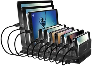 Lindy Lindy 73309 Stacja ładująca USB 10-portowa LY-73309 - Listwy zasilające - miniaturka - grafika 2