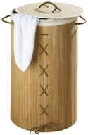 Kosze na bieliznę - Wenko Kosz na pranie brązowy, 55 l - miniaturka - grafika 1