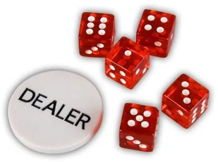 MAKSTOR.pl ŻETONY DO GRY W POKERA Z 7 NOMINAŁAMI 500 SZT 2003001 (20030019) - Zestawy do pokera - miniaturka - grafika 6