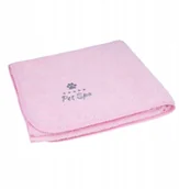 Ubranka dla psów - Ami Play Ręcznik kąpielowy psa spa Xs 35x31cm Róż - miniaturka - grafika 1